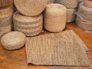 Cojín de Silla Otomana de Jacinto de Agua 100% Natural al por Mayor/ Colchón Redondo/ Almohadillas para Sentarse Sra. Lily +84 906 927 736 - Product Image 4