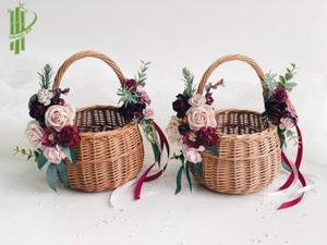 Pots et jardinières ronds traditionnels et éclectiques en rotin pour plantes d'intérieur - Origine Vietnam - Contactez-nous pour le meilleur prix - Product Image 2