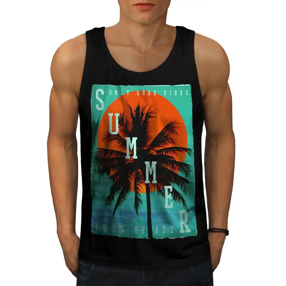 running gym tank top 100% combed cotton man tank tops 2021