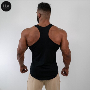 Débardeur en coton pour hommes, vêtement de fitness, de musculation, sans manche, - Product Image 4