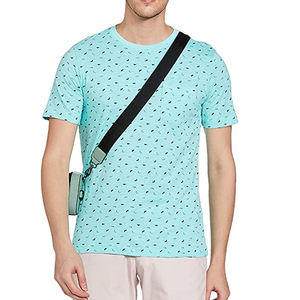 T-shirt manches courtes et col rond pour hommes, Streetwear personnalisé, léger, personnalisé, respirant, vente en gros, - Product Image 3