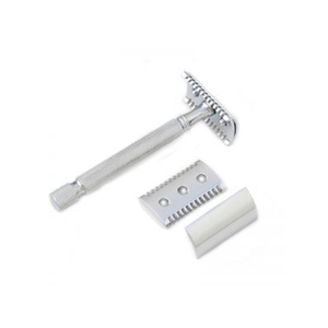 Maquinillas de Afeitar de Seguridad de Doble Filo, No Desechables, con Certificación ISO, Personalizadas/Madhav Metal, Proveedor Indio, para Hombre, 10 Piezas MOQ - Product Image 1