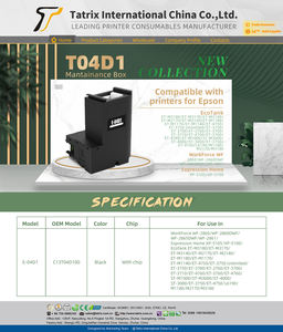 กล่องบำรุงรักษาหมึก Tatrix Premium <span class=keywords><strong>T04D1</strong></span> รุ่น C13T04D100 สำหรับเครื่องพิมพ์ Epson Expression Home XP-5105 XP-5100 ถังเก็บหมึกเสีย <span class=keywords><strong>T04D1</strong></span> - Product Image 5