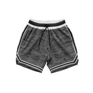 Short de course pour hommes 100% coton de haute qualité personnalisé sublimé haut en gros pour musculation motif solide - Product Image 4