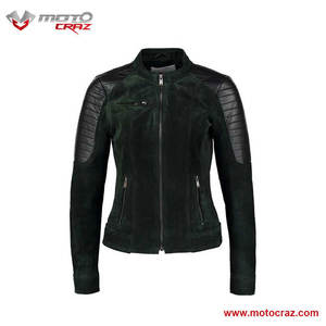 Por encargo transpirable a prueba de viento de cuero de las mujeres Brando Rider chaqueta temporada de invierno prendas de moto - Product Image 6