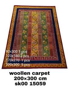 Tapis de haute qualité, fait à la main, en laine, noué à la main, pour salon, chambre à coucher - Product Image 2