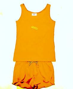 Ropa de dormir para mujer, pantalones cortos sólidos sin mangas e inferior, fabricación personalizada, Daisyapparel min, india - Product Image 1