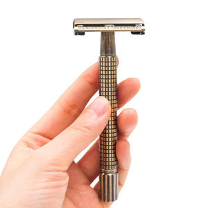 Cheap New Top Hot Sale Product Double Edge <b>Men</b> Shaving Metal Handle Wet <b>shaver</b> Safety Razor - Product Image 2
