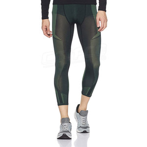 Pantalon de compression Cool Dry pour homme, pantalon de course à taille élastique avec poches - Product Image 5