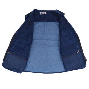 Men's Premium Slim-Fit Casual Denim Vest Vintage <b>Wash</b> Breathable Fabric Winter Outerwear Durable Stitching Sleeveless Jacket - Product Image 5