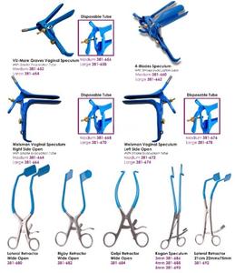 Reusable LLETZ Kogan Endocervical <b>Spreader</b> 24cm Blue Insulated - Product Image 6