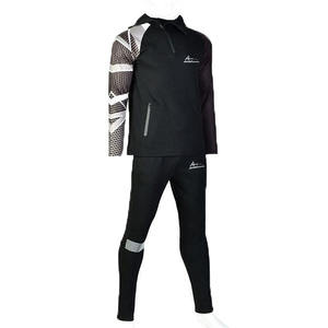 Vêtements sublimés à la mode pour femmes, survêtement col montant, fermeture à glissière, capuche et pantalon à vendre - Product Image 1