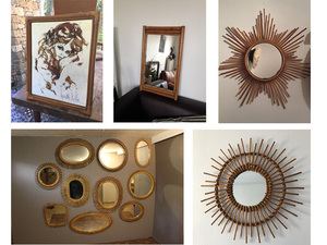 Espejo decorativo de ratán | Vietnam - Product Image 2