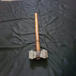 ขายส่งการออกแบบที่กำหนดเองที่มีคุณภาพที่ดีที่สุดมือปลอมแปลงเหล็กดามัสกัสไวกิ้งสไตล์ค้อน - Product Image 3