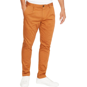 Pantalones largos de sarga para hombre, prenda de vestir, elástica, con diseño de marca de Color personalizado, venta directa de fábrica - Product Image 6