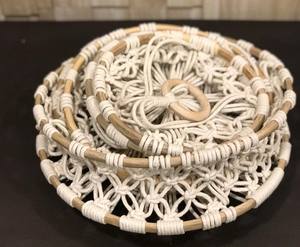 De alta calidad de Tejido estilo cuerda de cáñamo de carretera de suspensión de planta de algodón de mejor venta cesta colgante, pote de flor - Product Image 5