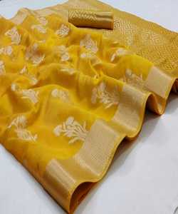 Bollywood style nouvelle arrivée dernier designer banarasi coton doux soie saree pour femme indienne par vêtements ethniques robe apparelgarment - Product Image 2