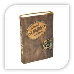 Carnet de notes à reliure en cuir B5 en relief avec fermeture cousue sur le côté, couverture rigide, écriture professionnelle personnelle - Product Image 5