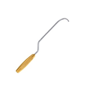 Solz Breast <b>Hook</b> Dissector 36cm With Gold Handle For <b>Plastic</b> Surgery Breast Surgery Stainless Steel High Quality - Product Image 4