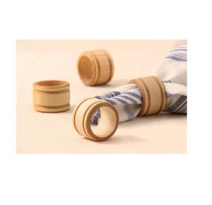 Porte-rond de serviette en bois personnalisé ronds de serviette pour hôtel vente en gros Home Party fait à la main pour la vente - Product Image 4