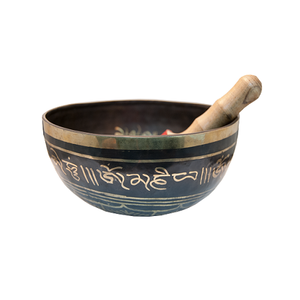 Maravilloso diseño Yoga Meditación Cuenco para cantar Cuenco de latón de Calidad exclusiva con palo de madera de la India - Product Image 3