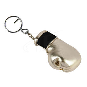 Porte-clés en caoutchouc et PVC pour hommes, gants de Boxer mouvement, combat de voiture, porte-clés en caoutchouc et PVC - Product Image 5