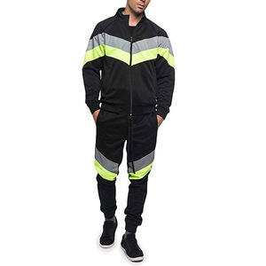 Survêtement d'athlétisme pour homme, jogging, ensemble deux pièces court et décontracté pour homme, ensemble pour printemps et saison - Product Image 4