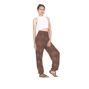 Pantalon sarouel brun pour femmes, vêtements pour couches psbretelles Paisley mister 16, PP0004 020016 07, en stock, livraison gratuite - Product Image 2