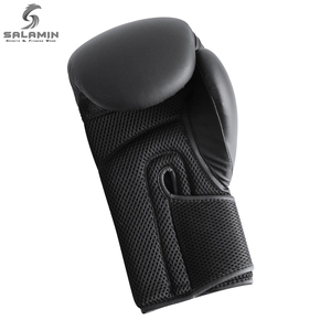 Guantes de boxeo de Muay Thai con diseño geométrico para hombres y mujeres para entrenamiento de artes marciales - Product Image 4