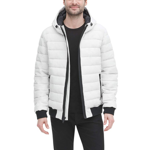 Chaqueta Acolchada Informal Personalizada para Hombre y Mujer, Parka de Invierno con Cuello Alto, Impermeable, Cortavientos, Relleno Grueso de Algodón, Transpirable, con Cremallera - Product Image 4