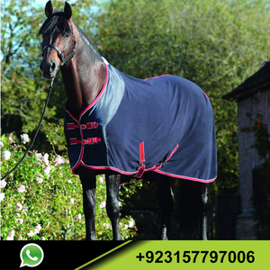 Groothandel Custom Logo Paard Tapijten Best Selling Hoge Kwaliteit Paard Deken Polyester Katoen Fleece Paard Tapijten Hors Lakens Dekens - Product Image 5
