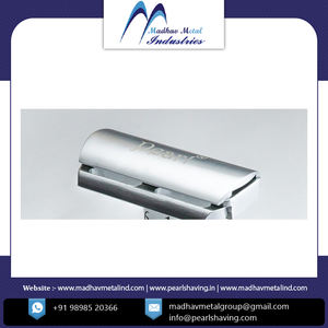 Rasoir de sécurité réglable à double tranchant de qualité supérieure pour hommes, certifié ISO, manche en laiton, lame en acier inoxydable, couleur personnalisable - Product Image 3