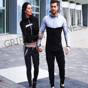 Conjuntos de ropa interior de felpa para parejas, Top corto de Color sólido y pantalones tobilleros, pijama suave y cálido para invierno, 2 piezas - Product Image 5