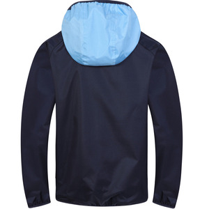 Chaqueta Cortavientos de Alta Calidad con Cremallera, Logotipo Personalizable, Resistente al Viento, Ligera, de Tela de Lona, para Fútbol, Invierno, con Cuello Alto - Product Image 4