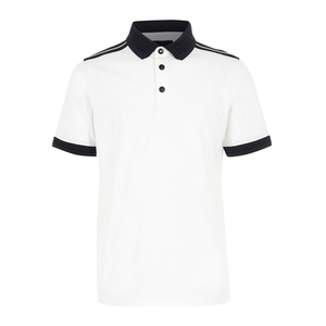 Polo de hombre hecho a medida, Camiseta de algodón y LICRA, decoración de botones de talla grande estirable, impresión personalizada para jóvenes - Product Image 2
