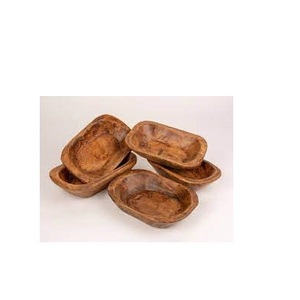Cuenco de madera para servir masa de 3 tamaños, venta al por mayor, para uso doméstico y Hotel - Product Image 1