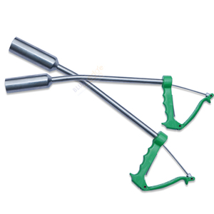 Applicateur de bolus droit en gros, en acier inoxydable, pour usage vétérinaire, durable, sûr et fiable, pistolet de boliage en aluminium avec revêtement coloré - Product Image 2