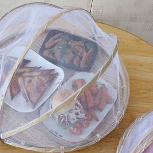 ฝาครอบอาหารไม้ไผ่เวียดนาม/ ฝาครอบอาหารทำจากไม้ไผ่ธรรมชาติ ภาชนะใส่อาหารหุ้มด้วยไม้ไผ่ - Product Image 4