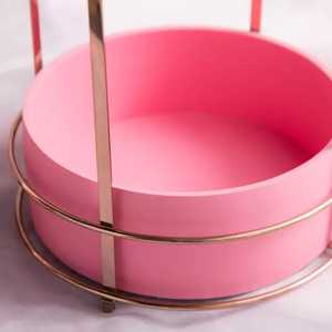 Rosa flor única y CHOCOLATE regalo florero - Product Image 3