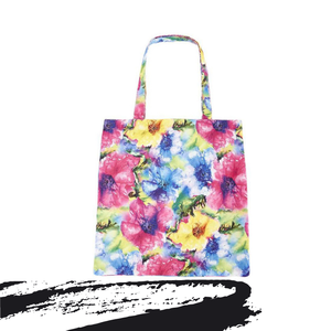 Sac fourre-tout en coton biologique indien, cabas moderne écologique en toile, en solde, de vente en gros - Product Image 5