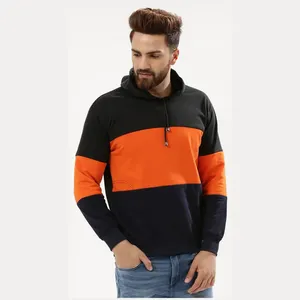 Erkek rahat Hoodie düşük adedi son özel tasarım metin baskılı spor salonu düşük Minimum sipariş ile fermuarlı kapüşonlu eşofman üstü sokak giyim Streetwear