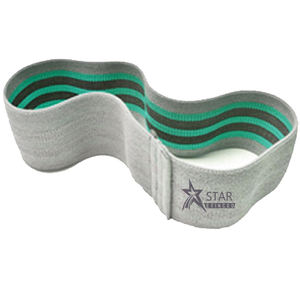 Haute Qualité Élastique Booty Bande De Résistance Jambe Musculation Personnalisable Logo Latex Bande De Résistance Haute Coton Fitness Hanche - Product Image 4