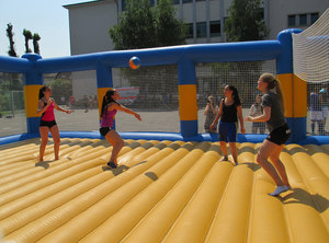 Alquiler de Equipos, <span class=keywords><strong>Cancha</strong></span> de <span class=keywords><strong>Voleibol</strong></span> Acuática Inflable para <span class=keywords><strong>Playa</strong></span> - Product Image 5