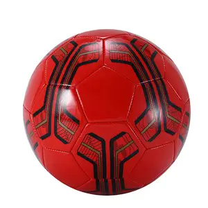 2021 Bola de Futebol promocional Fábrica Barato Promocional Pvc Bola De Futebol De Couro