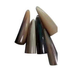 Puntas de cuerno de búhos, bocina natural, artesanía de la India, al mejor precio - Product Image 6