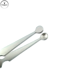 Pinzas de acero inoxidable brillante mate de 11,5 cm de calidad profesional, abrazaderas de sujeción de cuentas para Piercing corporal, belleza, cuidado Personal - Product Image 4