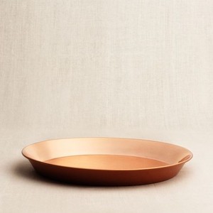 Platos redondos de metal dorado vintage para restaurante, vajilla con diseño de logotipo personalizado, venta al por mayor - Product Image 4