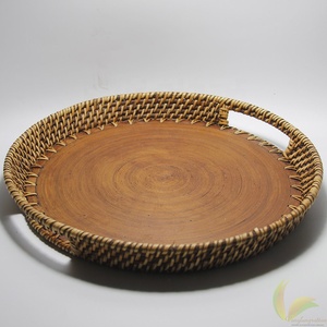 ถาดหวายไม้ไผ่สานด้วยมือสำหรับเสิร์ฟอาหารในราคาสมเหตุสมผลผู้จัดจำหน่ายในเวียดนาม - Product Image 6