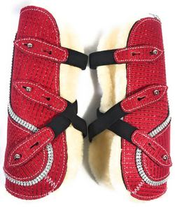 Shemax 2024 OEM nouvelle mode haute qualité cristal cheval bottes ensemble couleurs personnalisées toutes les 6 bottes en gros cheval soins produits - Product Image 3