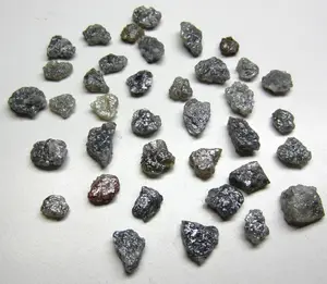 Uncut thô kim cương hạt tự nhiên từ Ấn Độ nhà sản xuất gemone kim cương Cube vuông mix màu gd170 tốt ZR